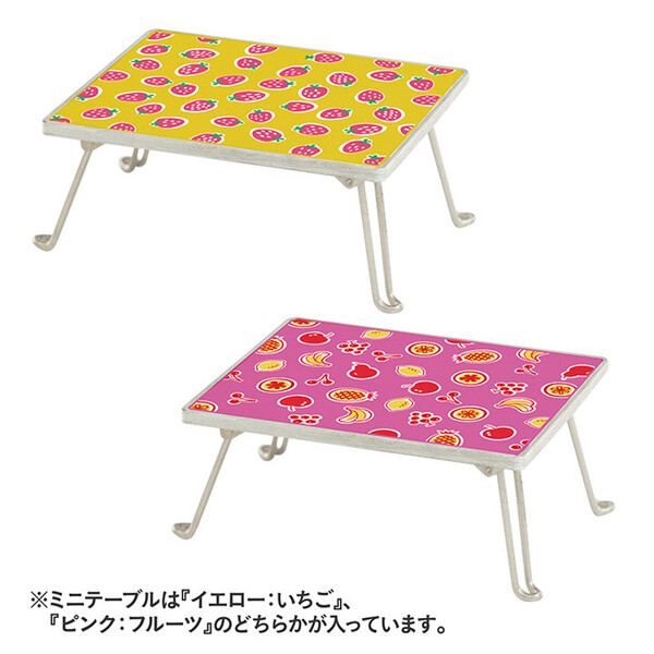 Showa Nostalgic Miniature Collection Vol. 2 [4573567402922] (Folding Table (Pink)), Ken Elephant, Trading, 4573567402922